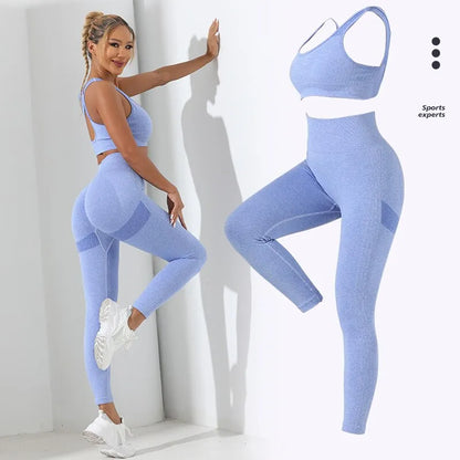 2-delige naadloze yogaset