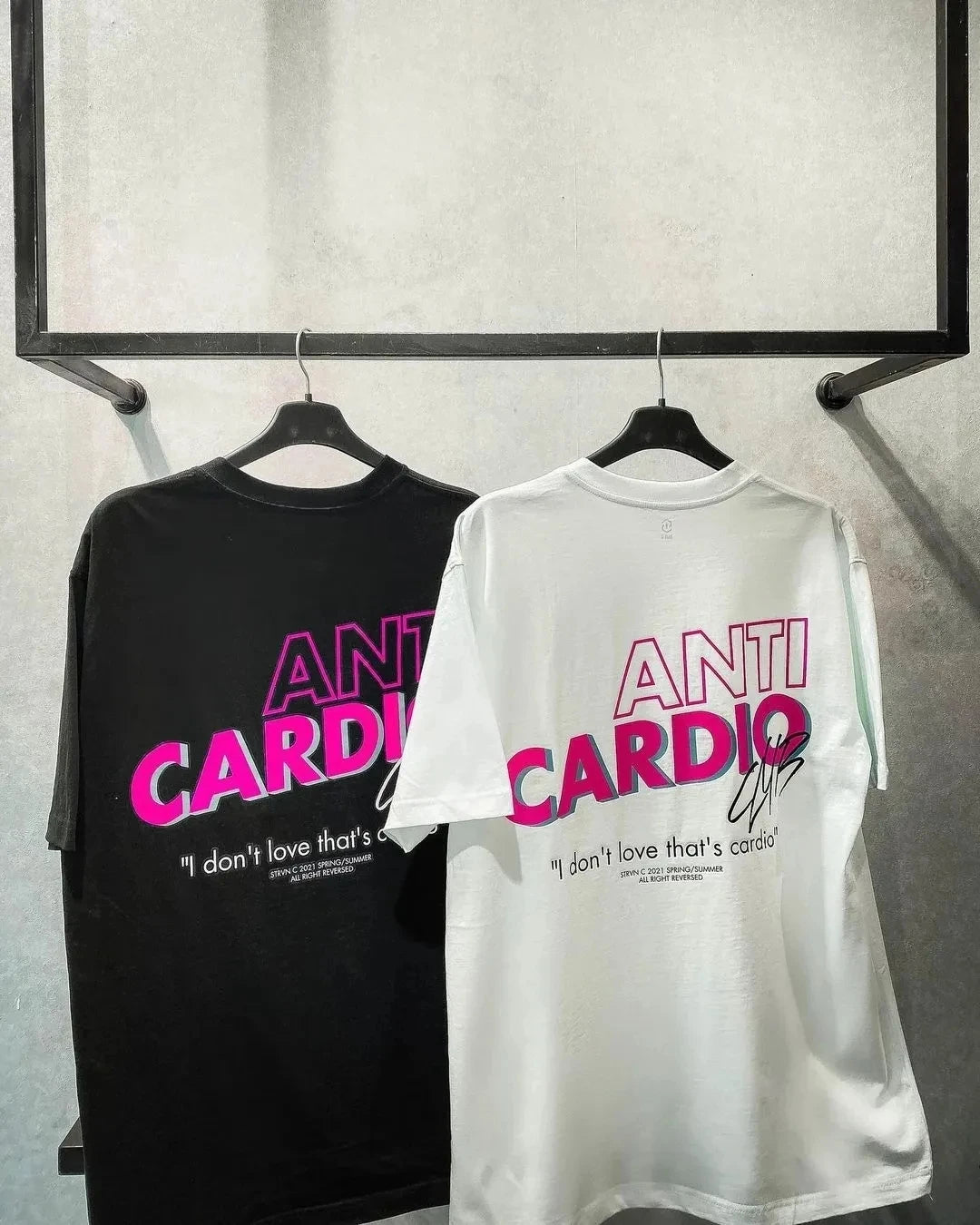 ANTI CARDIO Oversized Gym T-Shirt