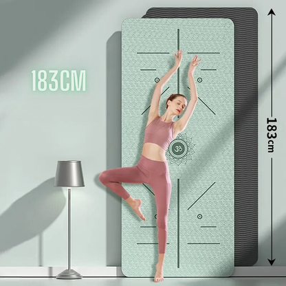 Milieuvriendelijke Antislip Yogamat met Draagriem